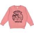thumbnail image 2 of Inktastic Summer Vacation Mode Carmel Beach California Toddler Sweatshirt, 2 of 4