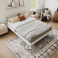 thumbnail image 5 of AFI Pasadena 14" White Solid Wood Low Profile Platform Bed, Queen, 5 of 11