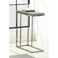 thumbnail image 2 of Bowery Hill Contemporary Nickel/Wood Chairside End Table in Gray, 2 of 4