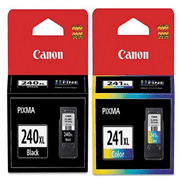 Genuine Canon PG-240XL/CL-241XL Color Ink Cartridge 2-Pack