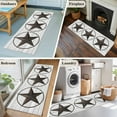 thumbnail image 5 of 2'x6' Rug Runners for Hallways Kitchen, Texas Star Western Non Slip Entryway Beside Floor Carpet Runner, Brown Farm Country Gray Wooden Board Laundry Room Bedroom Throw Rugs Mat for Family Pet, 5 of 8