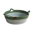 thumbnail image 2 of Woven Cat Beds Cat Ears Cotton Rope Pet Cat Beds All Season Beds Cat Beds and Dog Beds,Green, 2 of 6