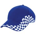 thumbnail image 2 of Beechfield - Gorra/Visera Unisex deportiva Modelo Grand Prix - Verano/Piscina - 100% algodón. (Azul eléctrico), 2 of 2