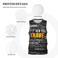 thumbnail image 3 of Rocae Travel for Men's Basketball Jersey Lightweight and Breathable Athletic Tank Top,Quick-Drying Sports Jersey 3X-Large, 3 of 9