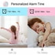 thumbnail image 4 of Despertador para niños Luminoso LED Reloj despertador digital Luz nocturna Niña Niños Día Noche Niño Volumen ajustable Posponer Despertador Carga USB (Rosa), 4 of 5