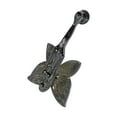 thumbnail image 5 of Renovators Supply Brass Door Knockers for Front Door 7" Flower Fairy Chrome Plated Brass Door Knocker w/Screws, 5 of 9
