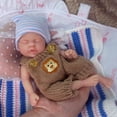 thumbnail image 4 of Muñeca de silicona en miniatura MYREBABY 7 Reborn de cuerpo entero para niño, 4 of 5