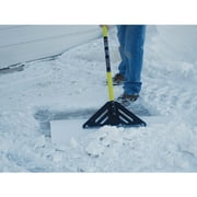 THE SNOWPLOW Original 48 Inch Blade Snow Pusher Shovel with Handle