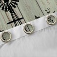 thumbnail image 4 of jejeloiu Retro Wooden Plank Curtains Pack of 2 (42x84 Each),Rustic Farmhouse Cabin Curtains Blackout For Adults, 4 of 6