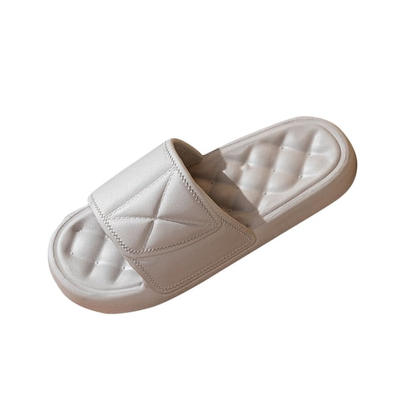 HBGVBA Womens House Slippers Solid Color Bathroom Summer Indoor Lightweight Shoes 44