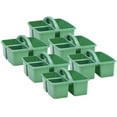 thumbnail image 1 of Caddy de Rangement en Plastique, Vert Eucalyptus - Lot de 6, 1 of 1