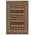 thumbnail image 2 of Rugs.com Kashkuli Gabbeh Collection Rug – 4' x 6' Blue Medium Rug Perfect For Entryways, Kitchens, Breakfast Nooks, Accent Pieces, 2 of 9