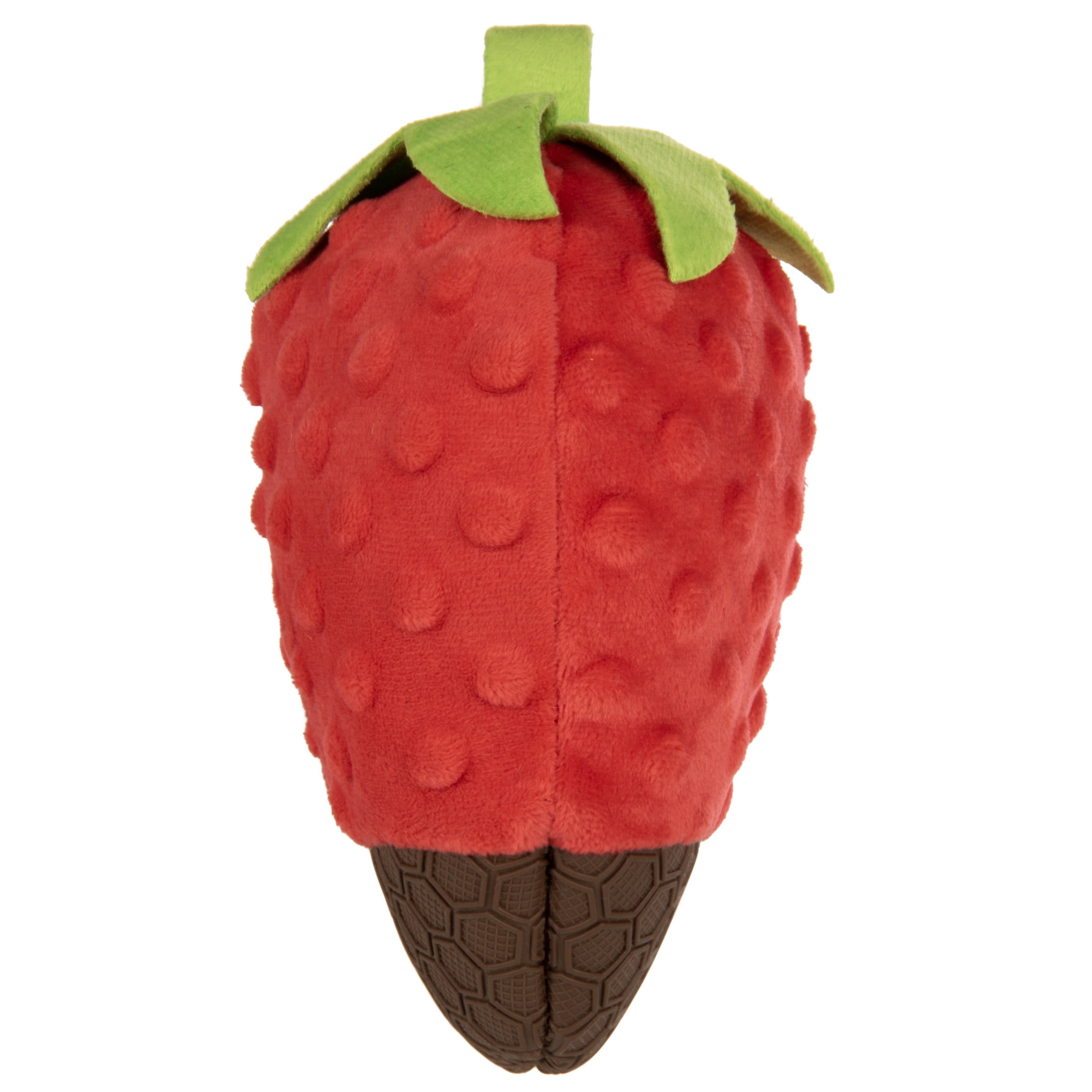 ドイリー1290❤️ぷっくりツル薔薇と苺のドイリー✨ TrustyPup Durable Cocoa Berry Large Dog Toy with Squeaker, TPR