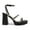BLACK-RHINESTONE, variant on Women's Platform Strappy Heels Open Toe Ankle Strap Square Party Sandals Y2K Dress Shoes