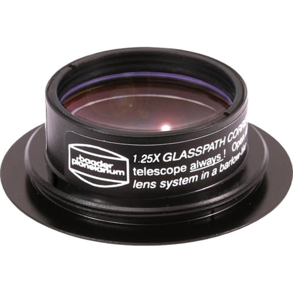 Baader Planetarium 1:1.25 Glasspath Corrector for MaxBright or Mark V Binocular Viewer