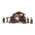 thumbnail image 2 of 12 Pieces Christmas Nativity Scene Figurines Decor Set Resin Material Holiday Religious Home Indoor Ornament, 2 of 9