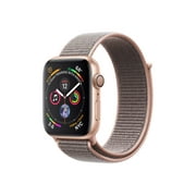 Apple Watch Series 4 GPS, 40mm Gold Aluminum Case with Pink Sand Sport Loop