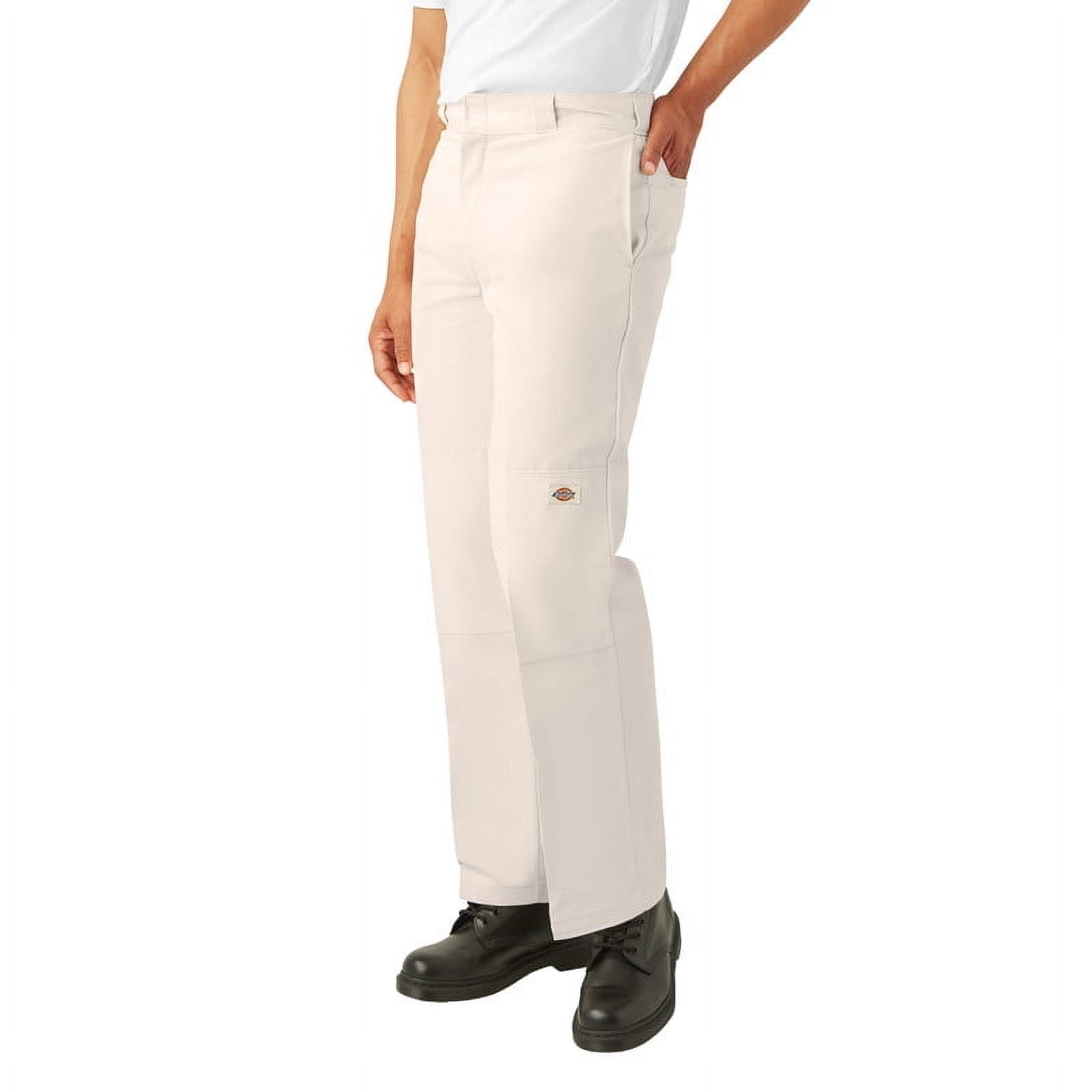 Dickies Men's Loose Fit Double Knee Pants WHITE 32x34 - Walmart.com