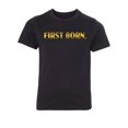 thumbnail image 2 of First Born shirt -Family Reunion youth T-shirts - Black MH200YFAM S63 S, 2 of 3
