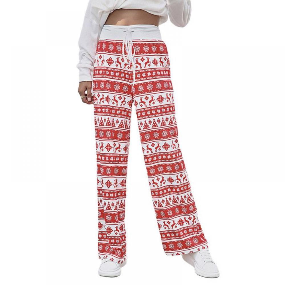 Women Ugly Christmas Pajama Pants 