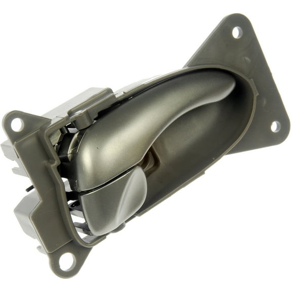 Dorman 81548 Interior Door Handle for Specific Nissan Models, Smooth Silver Lever; Gray Housing