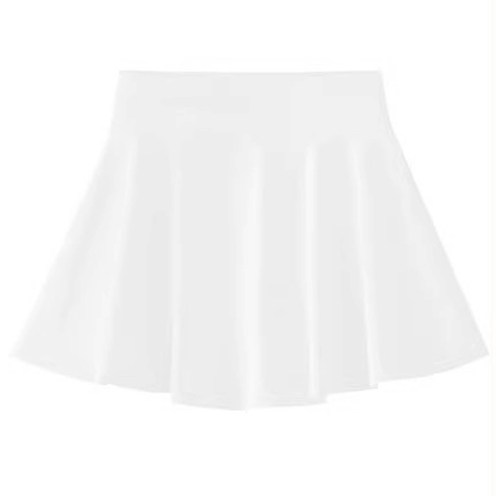 Khunlpohl Girls Athletic Skirts Quick Dry Tennis Pleated Skirt Summer Casual Plain Lightweight Sports Skorts