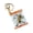Orange, variant on Perfect Funny Peanut Keychain Realistic Design Pendant for Weird Individuals Suitable for Various Occasions