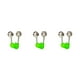 thumbnail image 1 of Wosthever Paquete de 10 campanas de pesca, indicador luminoso, luces nocturnas prácticas, Clip verde, juego de herramientas con Sensor de Type3 NO3, 1 of 6