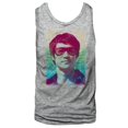 thumbnail image 1 of Bruce Lee Rainbow Gray Adult Tank Top T-Shirt, 1 of 1