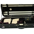 thumbnail image 3 of D'Luca Double Violin Case Black-Burgandy, 3 of 5