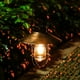 thumbnail image 2 of Linterna solar colgante al aire libre, linterna de metal vintage con luces LED cálidas para jardín, patio, árbol, iluminación solar de paisaje, cobre vintage, 2 of 4