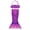 Asian Magenta, variant on Rainbow Reef Toddler Tail and Bandeau Set for Girls and Kids, Size 5