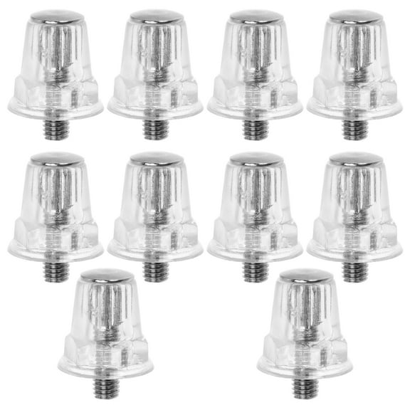WORGEOUS  10 Pcs Extra Wide Soccer Cleats Football Spikes Miss Man