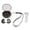 Black, variant on NFTIGB Bluetooth Sleep Earbuds BT5.3 Touch Control Invisible Wireless Earphone with Digital Display Charging Case, Pink (3.94 inches / 10.0 cm Length)