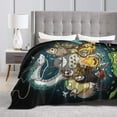 thumbnail image 6 of My Neighbor Totoro Blanket, Super Soft Anime Throw Blanket For Couch Sofa Bed, Cozy Lightweight Warm Flannel Blanket, 40"X30", 6 of 9