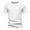 White3, variant on Maean Mens Ribbed Short Sleeve T Shirt V Neck Slim Stretchy Shirts Basic Solid Color Tee Tops