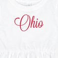 thumbnail image 4 of Inktastic Ohio Girls Baby Dress, 4 of 5