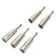thumbnail image 1 of 5 uds 3 pines XLR macho a Mono 6,35mm 1/4 "macho conector adaptador de micrófono de Audio, 1 of 7