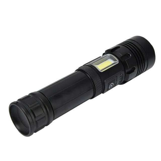 Flashlight, Zoomable Various Modes Outdoor Flashlights P70 Light Bead For Hiking