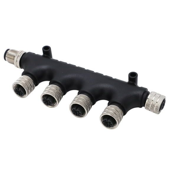 For NMEA 2000 T Connector, Long Service Life Backbone Cable Tees Terminators 5 Pin Durable IP67 Waterproof For Marine