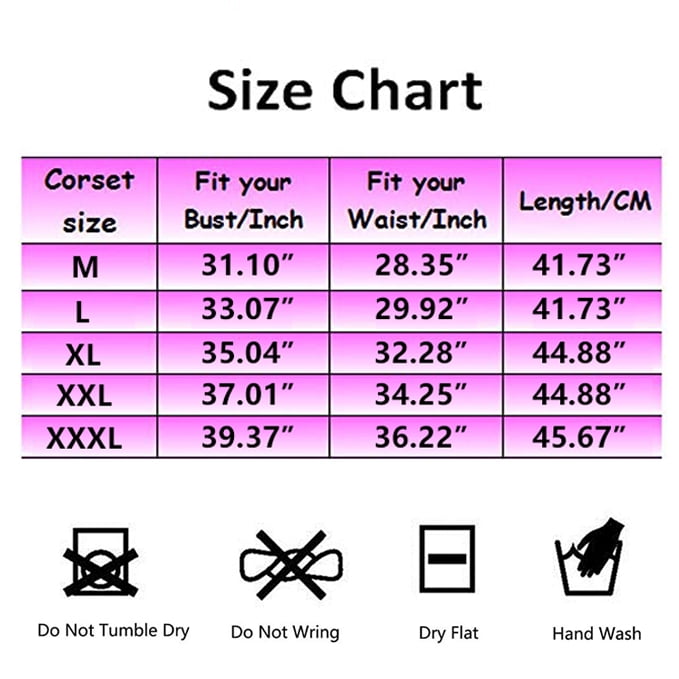 Senfloco Size Chart