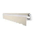thumbnail image 3 of Awntech 14 Ft Maui Left Motorized Heavy Duty Patio Retractable Awning (168in x 9.25in x 120in), Linen, 3 of 8