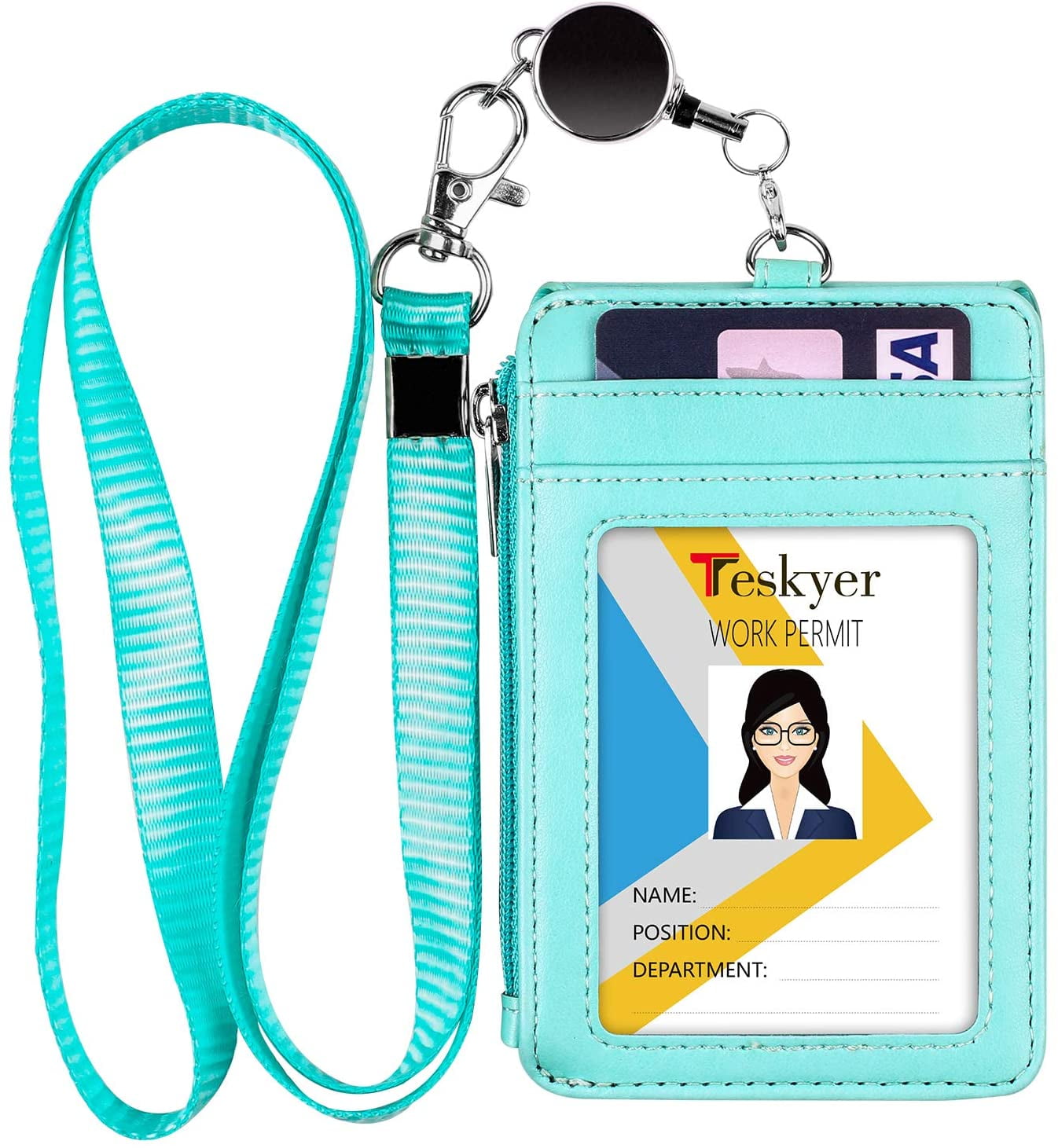 Swipe Id Card Holder