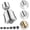 Chrome, variant on Metal Faucet Aerator Extender - Dual Modes Sink Sprayer Attachment for Bathroom - 360° Swivel Kitchen Sink Nozzle - Tap Head Replacement with 55/64'' Female Thread - Anti-clogging Design