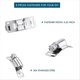 thumbnail image 4 of 3.5M Hose Clamp Strap Adjustable Worm Gear Pipe Ducting Hose Clamp, 4 of 5