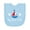 AE-Light Blue, variant on Inktastic Nautical Baby Boy Ahoy Sailboat Newborn Bib
