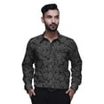 thumbnail image 1 of BESTMAN Casual PrintedÂ&nbsp;ShirtsÂ&nbsp;For Men Slim Fit Button Down Long SleeveÂ&nbsp;Shirt, 1 of 5