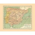 thumbnail image 2 of Artero 24x20 Gold Ornate Wood Framed with Double Matting Museum Art Print Titled - Europe Portugal Spain Independence 1640 AD, 2 of 4