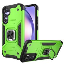 TASHHAR Samsung Galaxy A54 5G Case Magnetic Ring Kickstand Military Grade Double Layer Drop Protection Durable Detachable for Galaxy A54 5G Phone - Green