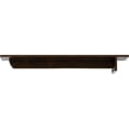 thumbnail image 4 of Ekena Millwork 3"W x 16"D x 2"H Heaton Hidden Support Steel Bracket w/ 12" Support Depth, Antiqued Bronze, 4 of 11